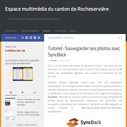 Tutoriel : sauvegarder ses photos avec SyncBack