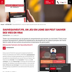 SauveQuiVeut.fr, un jeu en ligne qui peut sauver des vies en vrai