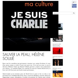 Sauver la peau, Hélène Soulié - MA CULTURE