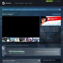 Save 75% on Mirror's Edge™ on Steam