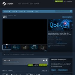 Save 89% on Qbik on Steam