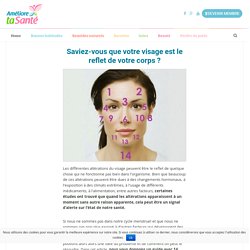 Saviez-vous que votre visage est le reflet de votre corps