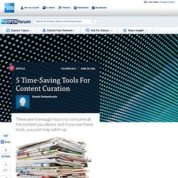 5 Time-Saving Tools For Content Curation