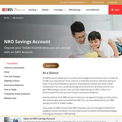 Open NRO Savings Account Online for Indians in Australia