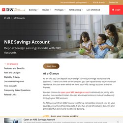 Open NRE Savings Account Online for Indians in UAE Dubai