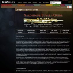 Saxophone.org