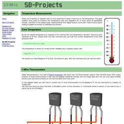 SB-Projects: Projects: Raspberry Pi