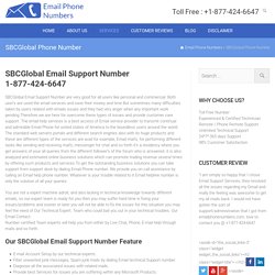 SbcGlobal Phone Number 1-877-424-6647 Email Support Access