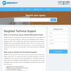 Sbcglobal Technical Support