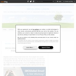 SBCGlobal Email Is Not Working? How to Fix it Instantly - SBCglobal Login