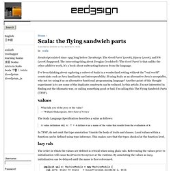 Scala: the flying sandwich parts