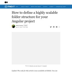 Angular architecture