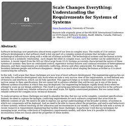 Scale Changes Everything