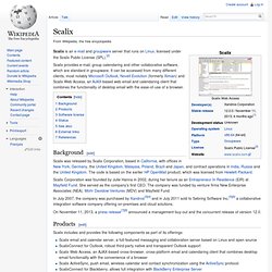 Scalix - Wikipedia, the free encyclopedia - Aurora