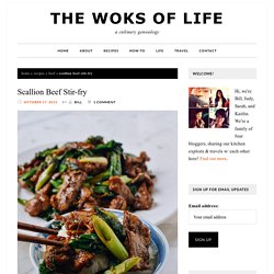 Scallion Beef Stir-fry