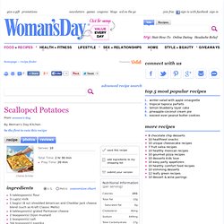 Scalloped Potatoes - Womans Day
