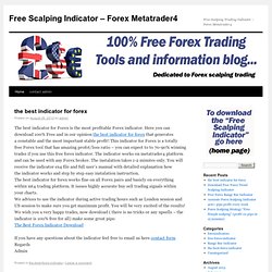 Free Scalping Trading Indicator – Forex Metatrader4