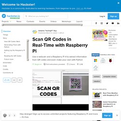 Escanee códigos QR en tiempo real con Raspberry Pi
