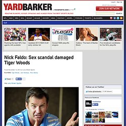 Nick Faldo: Sex scandal damaged Tiger Woods