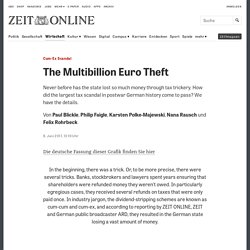 Cum-Ex Scandal: The Multibillion Euro Theft