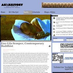 Arterritory.com: Ene-Liis Semper, Contemporary Buddhist