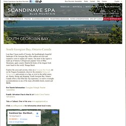 Scandinavian Spa and massage at Blue Mountain