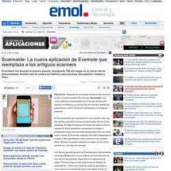 Scannable: La nueva aplicación de Evernote que reemplaza a los antiguos scanners