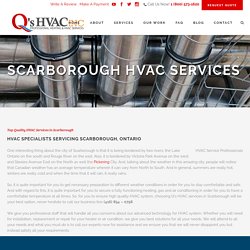 HVAC Contractor Services Scarborough