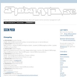 PowerShell Editors Research - SCCM PoSH » snowland.se