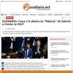 SCENARIO/ Cosa c’è dietro la “fiducia” di Salvini a Conte (e Pd)?