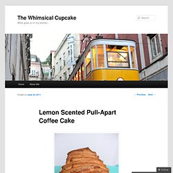 Lemon Scented Pull-Apart Coffee Cake