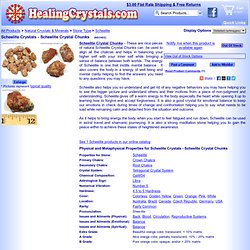 Scheelite Crystals - Scheelite Crystal Chunks- - Healing Crystals
