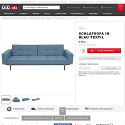 SCHLAFSOFA in Blau Textil - Polstermöbel - Polstermöbel, Sofas & Sessel - Wohn- & Esszimmer - Produkte