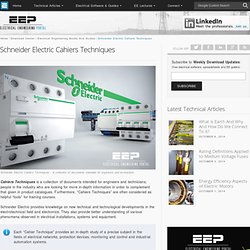 Schneider Electric Cahiers Techniques