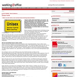 - Wann es sich lohnt, noch schnell einen Vertrag abzuschließen - - Unisex-Tarife - working@office