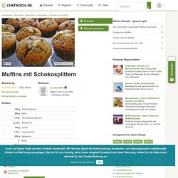 Muffins mit Schokosplittern von Lacrima2004