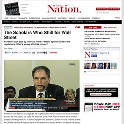 The Scholars Who Shill for Wall Street
