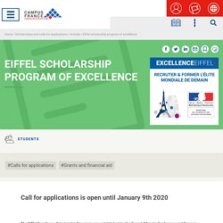 Eiffel scholarship program of excellence