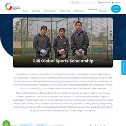 Sports Scholarships for Students - GIIS Noida