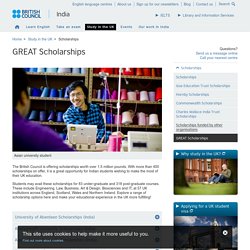 GREAT Scholarships