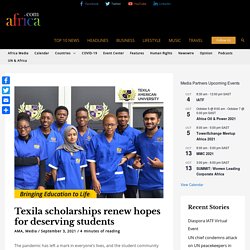 Texila scholarships renew hopes for deserving students