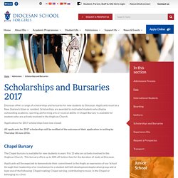 Scholarships – Diocesan School for Girls, Auckland
