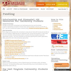 Funding - Scholarships and Financial Aid Resources