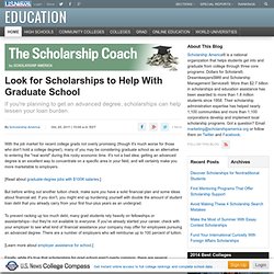Look for Scholarships to Help With Graduate School