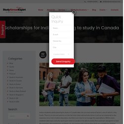 Scholarships for Indians wanting to study in Canada