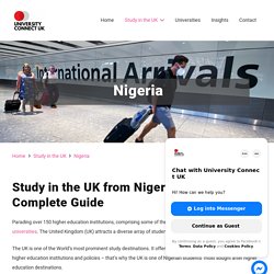 Study in the UK from Nigeria with Scholarships - UK Study Guide for Nigerian Students