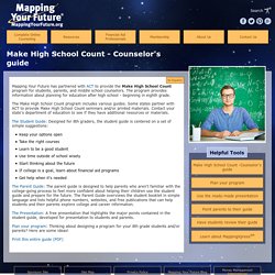 Make High School Count - Counselor's guide