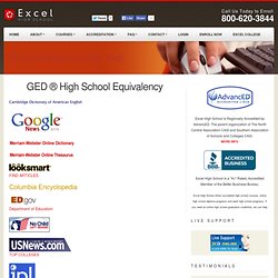 Excel High School - Helpful Links Page