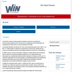 Win Sport School : Avis, Formations et Informations !