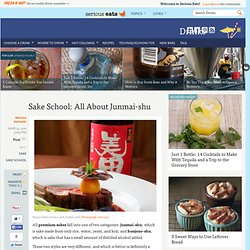 Sake School: All About Junmai-shu